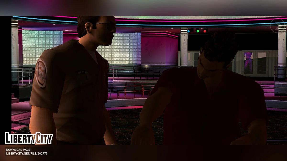 Personajes de diseño artístico beta / GTA Vice City (iOS, Android)