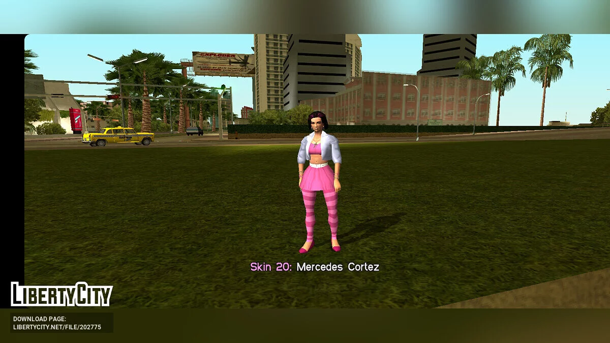 Personajes de diseño artístico beta / GTA Vice City (iOS, Android)
