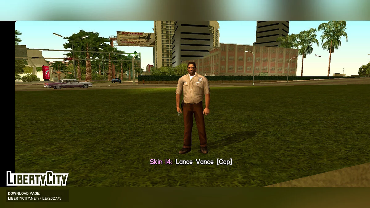 Personajes de diseño artístico beta / GTA Vice City (iOS, Android)