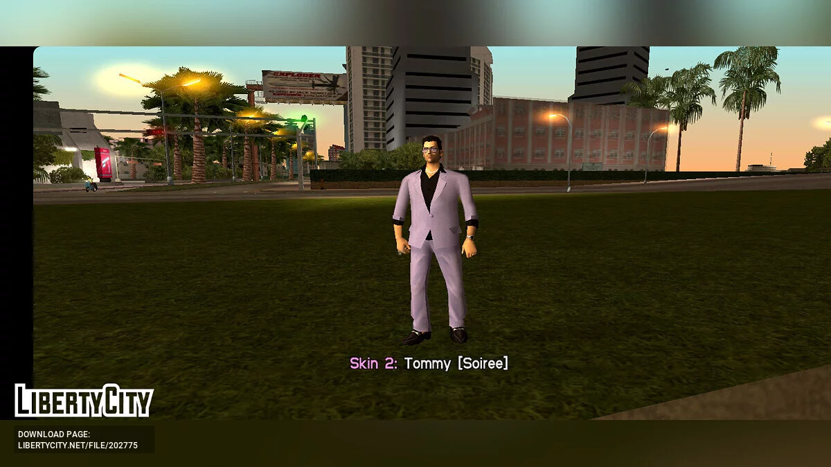 Personajes de diseño artístico beta / GTA Vice City (iOS, Android)