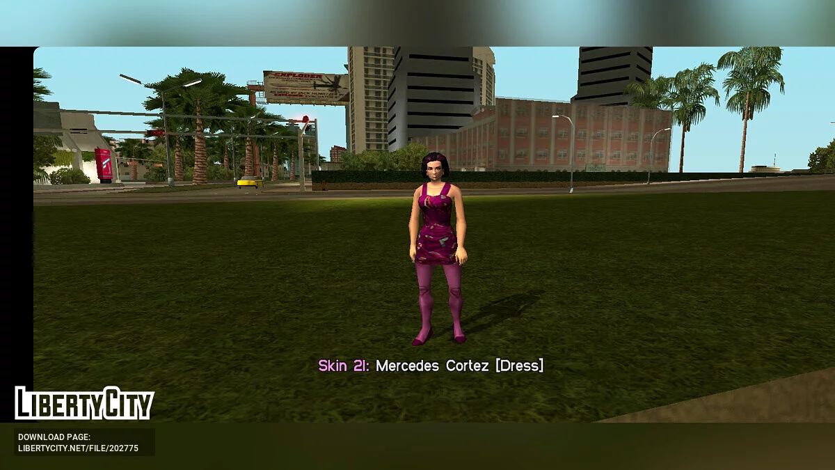 Personajes de diseño artístico beta / GTA Vice City (iOS, Android)