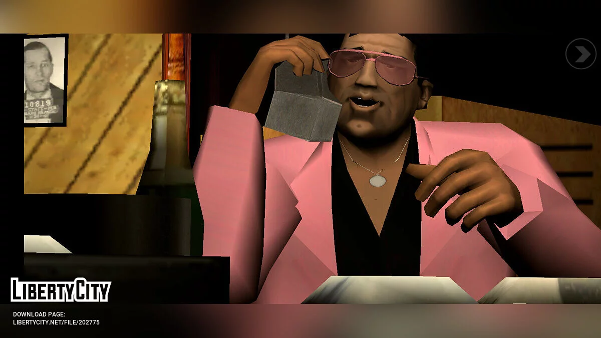 Personajes de diseño artístico beta / GTA Vice City (iOS, Android)