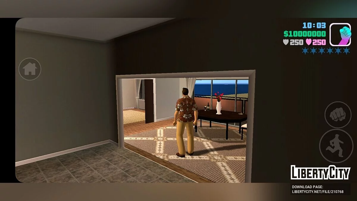 Standing Vice Point Interior / GTA Vice City (iOS, Android)