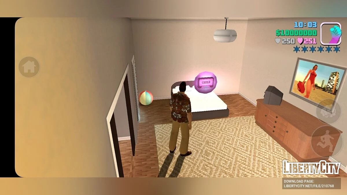 Standing Vice Point Interior / GTA Vice City (iOS, Android)