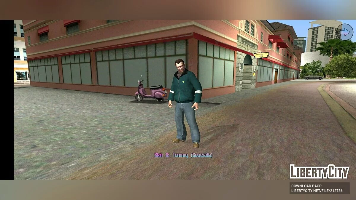 来自 GTA 4 的 Niko Bellic 皮肤合集 / GTA Vice City (iOS, Android)