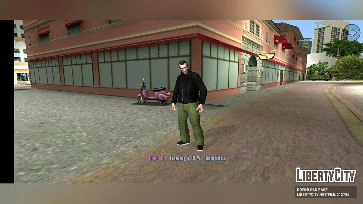 来自 GTA 4 的 Niko Bellic 皮肤合集 / GTA Vice City (iOS, Android)
