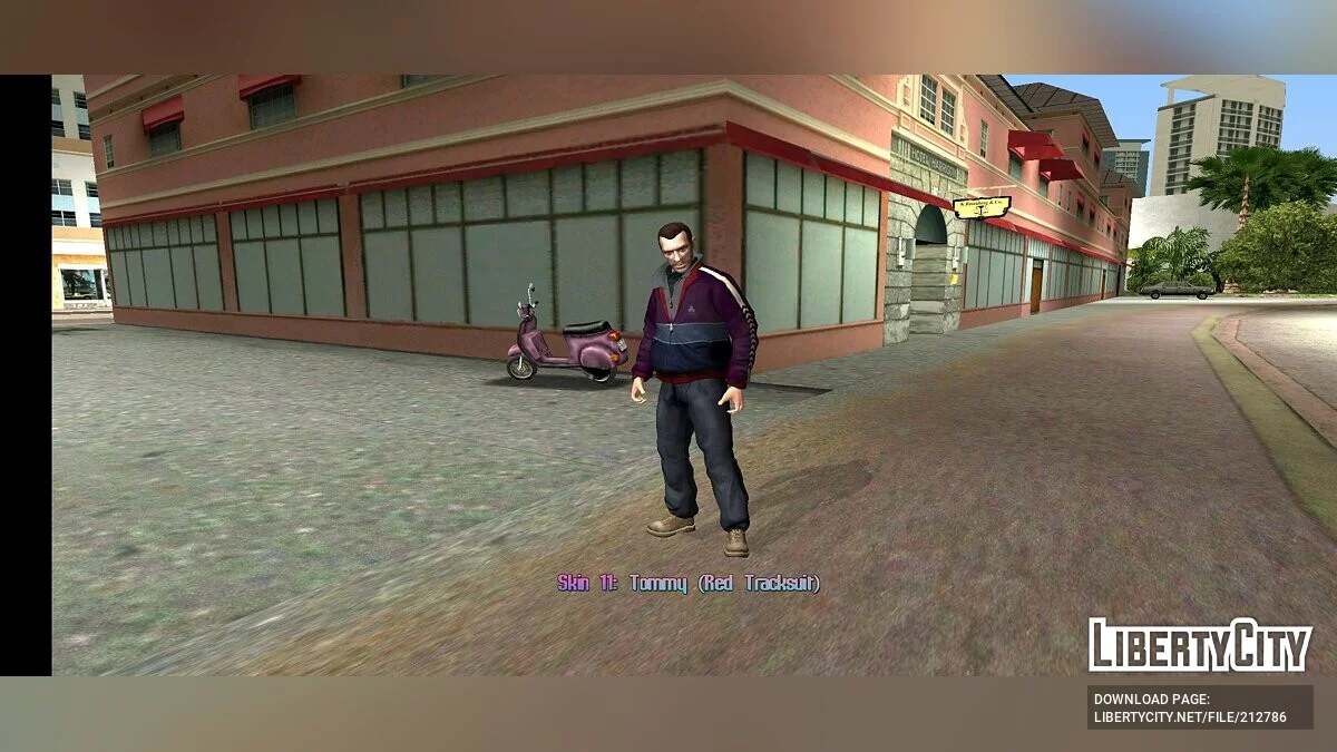 来自 GTA 4 的 Niko Bellic 皮肤合集 / GTA Vice City (iOS, Android)