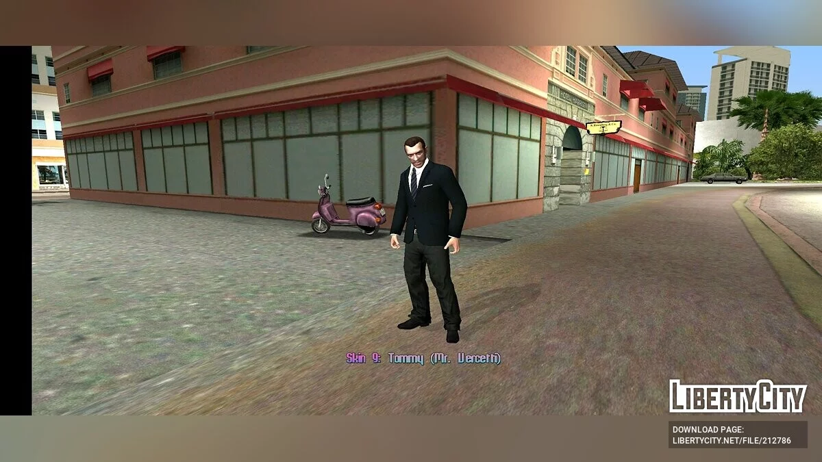 来自 GTA 4 的 Niko Bellic 皮肤合集 / GTA Vice City (iOS, Android)