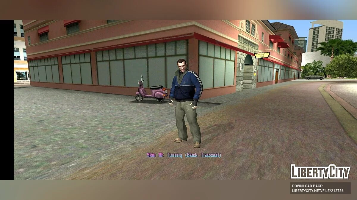 来自 GTA 4 的 Niko Bellic 皮肤合集 / GTA Vice City (iOS, Android)