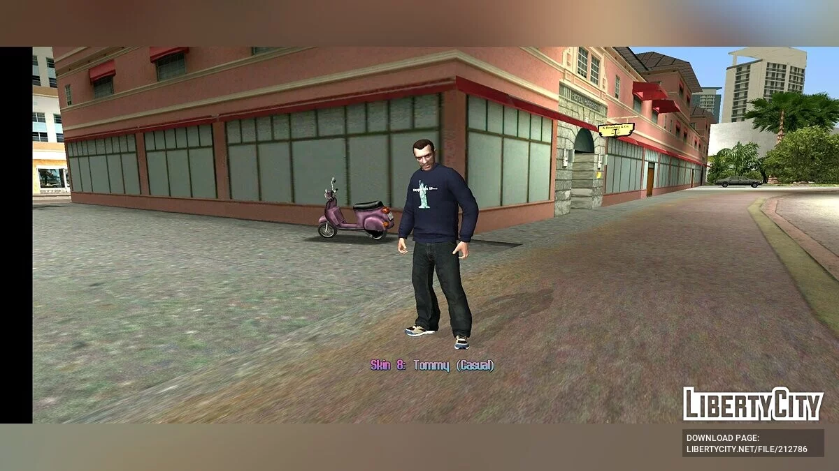 来自 GTA 4 的 Niko Bellic 皮肤合集 / GTA Vice City (iOS, Android)