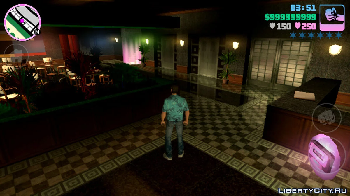 Início Perfeito para 100% de Progresso (speedrun em 0,30 minutos) / GTA Vice City (iOS, Android)