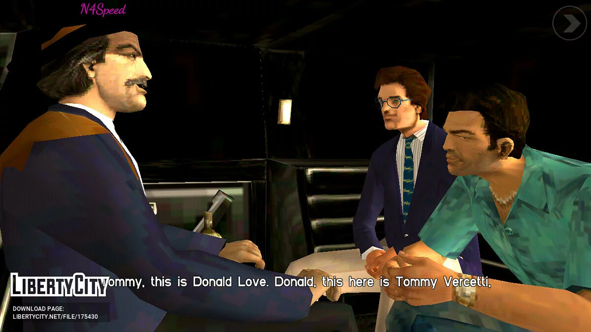 Savegame «Amarrado» e «Golpe de Dois Bit» / GTA Vice City (iOS, Android)