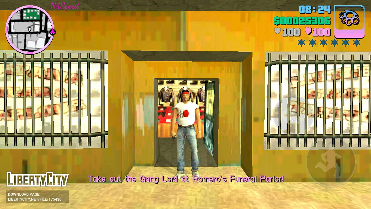 Savegame «Amarrado» e «Golpe de Dois Bit» / GTA Vice City (iOS, Android)