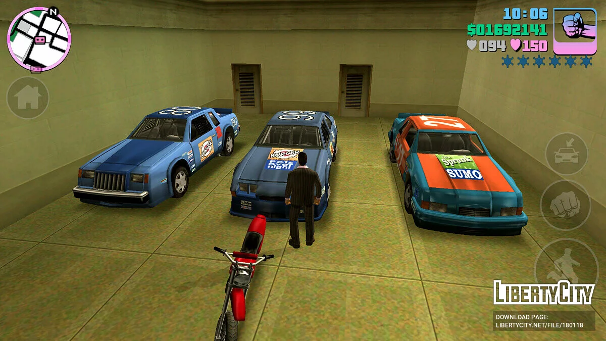 Saving with unique machines / GTA Vice City (iOS, Android)