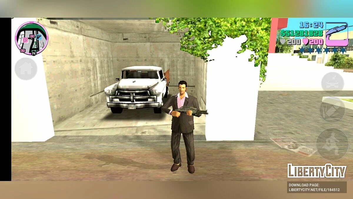 حفظ 100٪ مع 30 وسيلة نقل فريدة / GTA Vice City (iOS, Android)