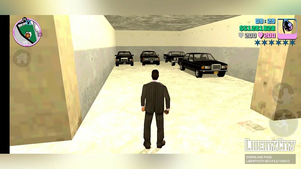 حفظ 100٪ مع 30 وسيلة نقل فريدة / GTA Vice City (iOS, Android)