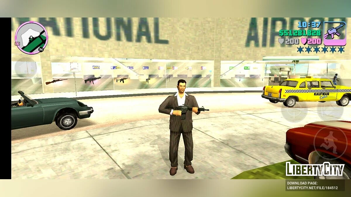 حفظ 100٪ مع 30 وسيلة نقل فريدة / GTA Vice City (iOS, Android)