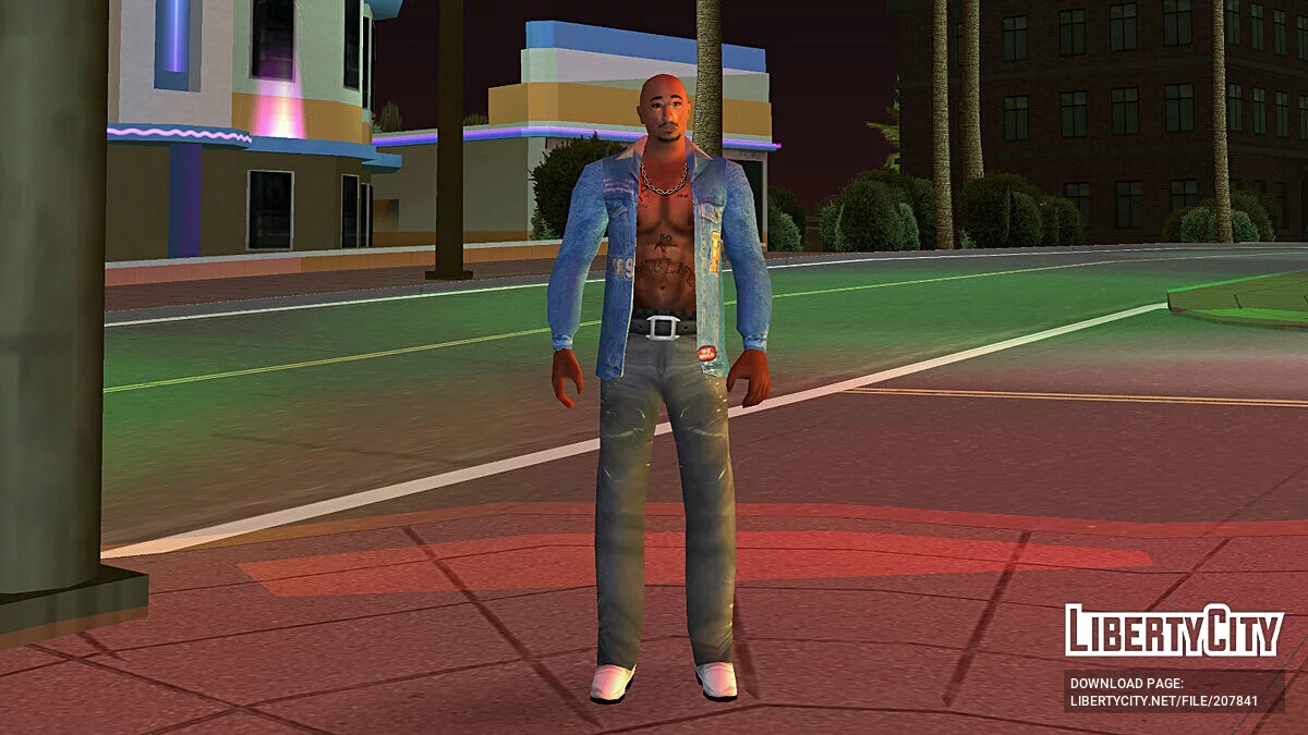 2Pac (图派克) - 皮肤 / GTA 维斯市故事