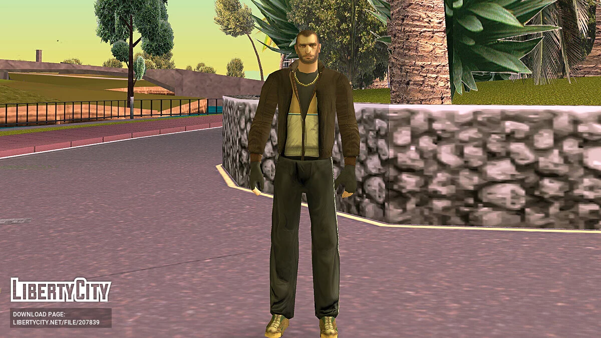 Niko Bellic - Skin / GTA 维斯市故事