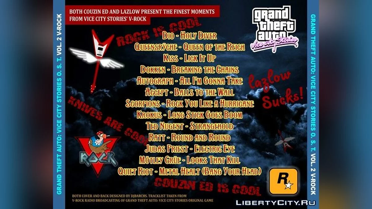 Саундтрек Grand Theft Auto Vice City Stories / GTA Vice City Stories