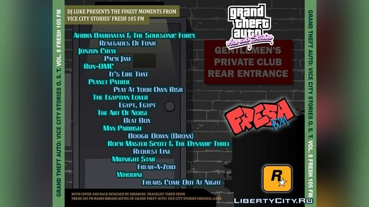 Саундтрек Grand Theft Auto Vice City Stories / GTA Vice City Stories