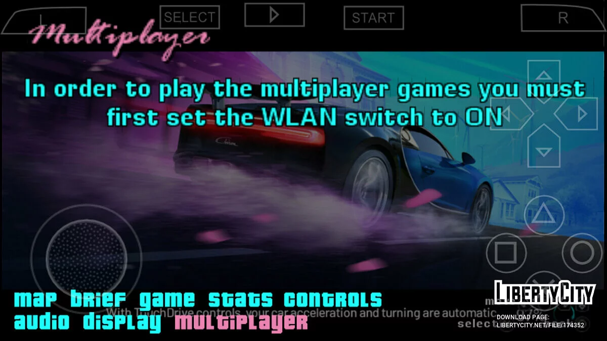 Asphalt Nitro 2 Background / GTA Vice City Stories