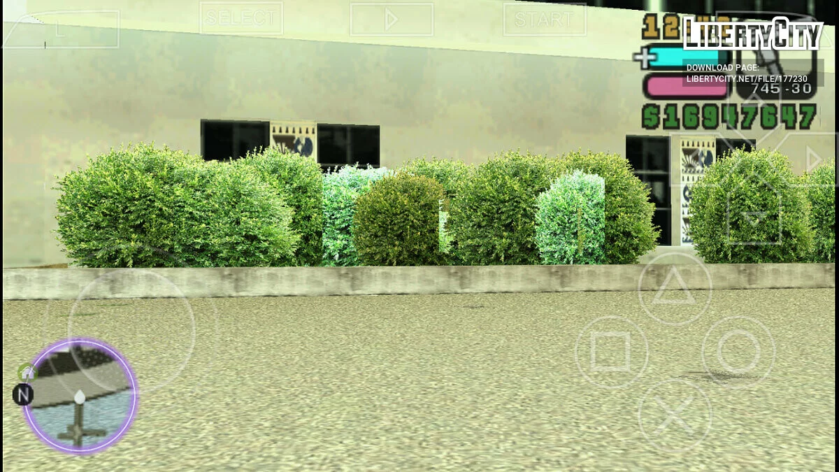 Updated Palm Trees & Vegetation Textures / GTA Vice City Stories