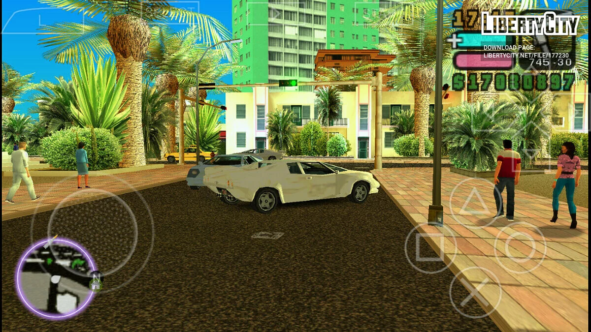 Updated Palm Trees & Vegetation Textures / GTA Vice City Stories