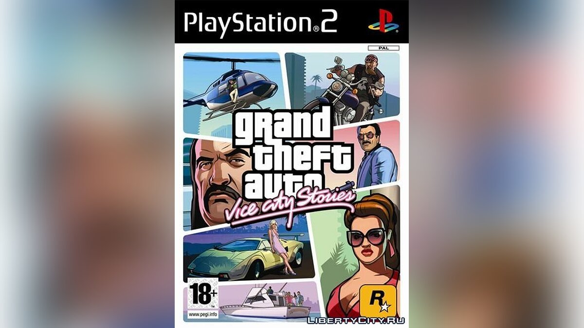 Grand Theft Auto Vice City Stories Sony Playstation 2 Game