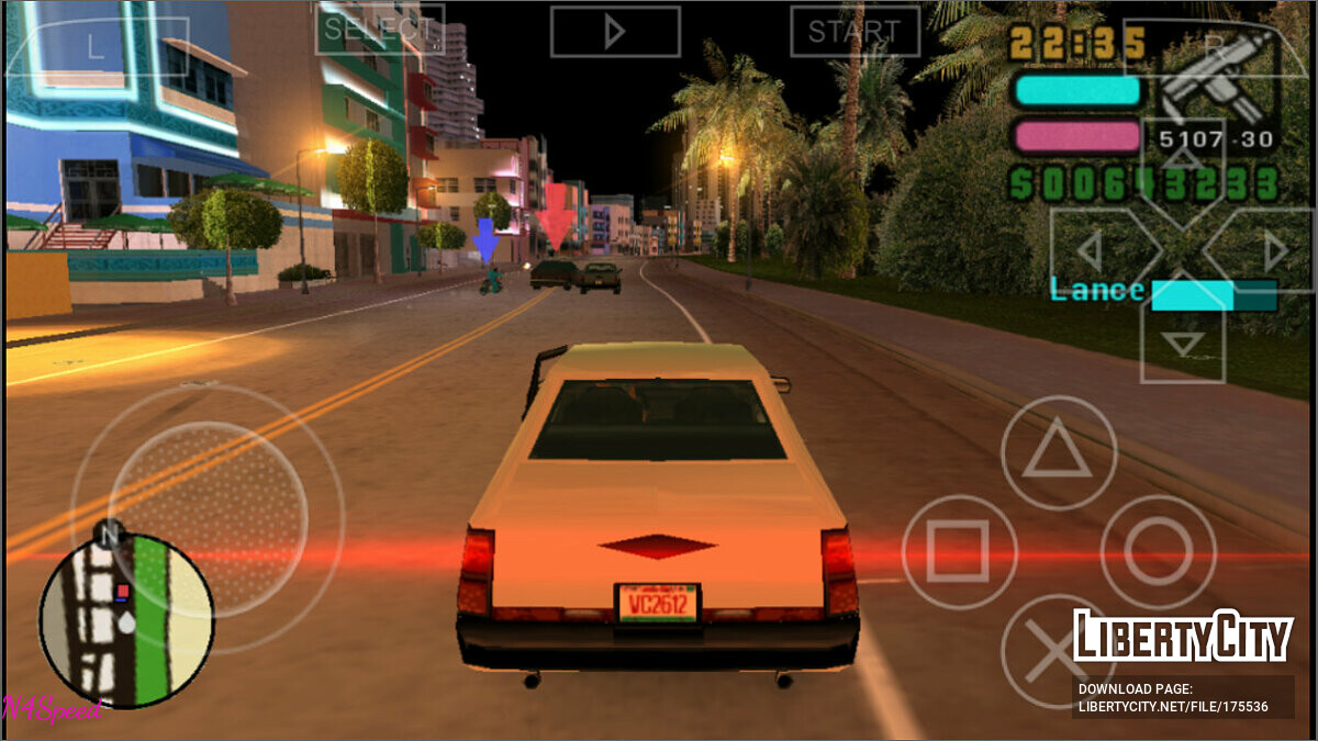 Pin de Damrong Jaiaree em GTA - Vice city PSP