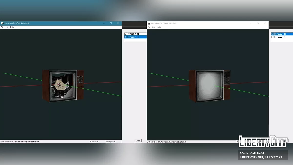MDL Viewer 0.2.3 Publik / GTA Vice City Stories