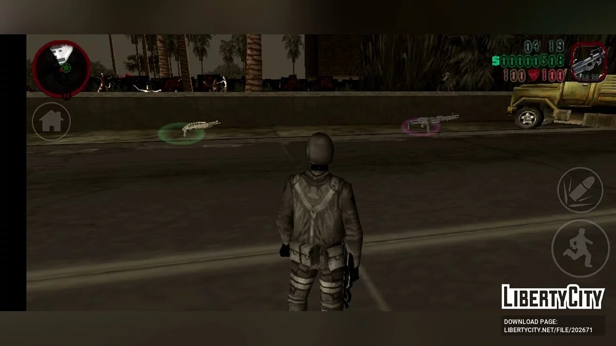 Raccoon City Stories - mobile port / GTA Vice City (iOS, Android)