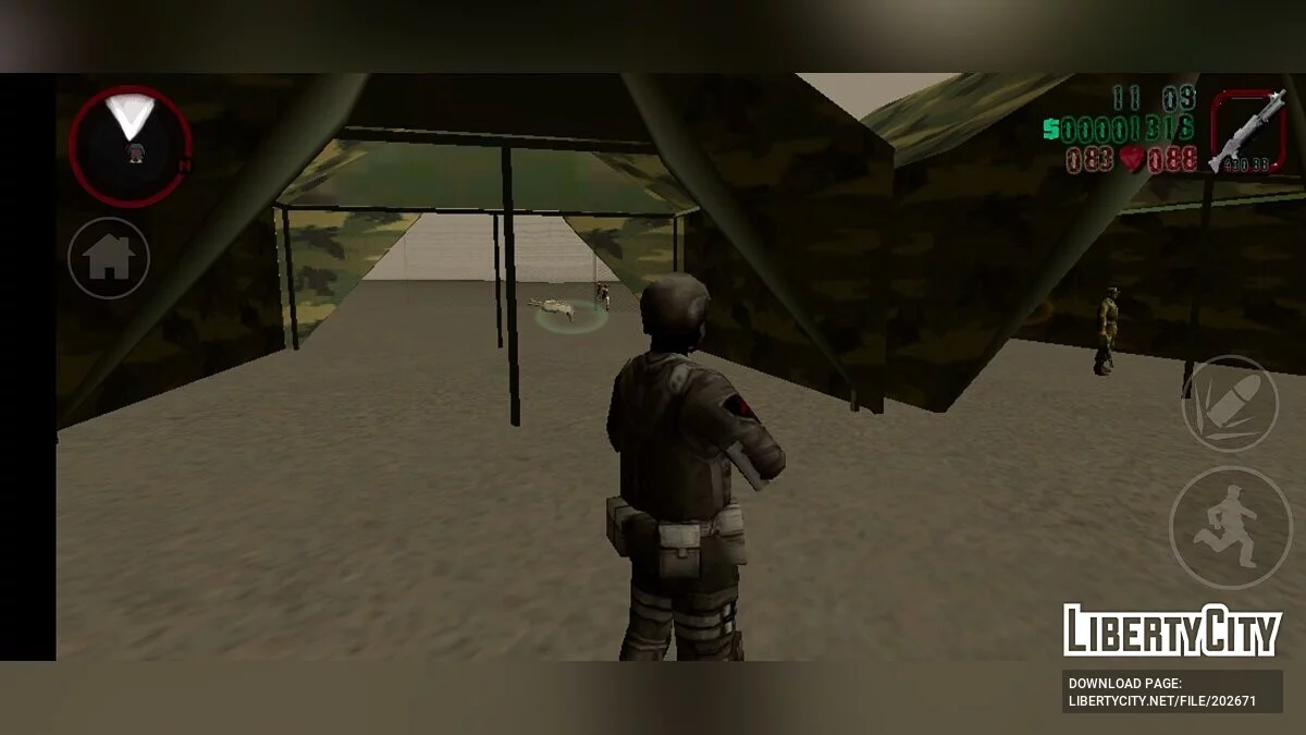 Raccoon City Stories - mobile port / GTA Vice City (iOS, Android)