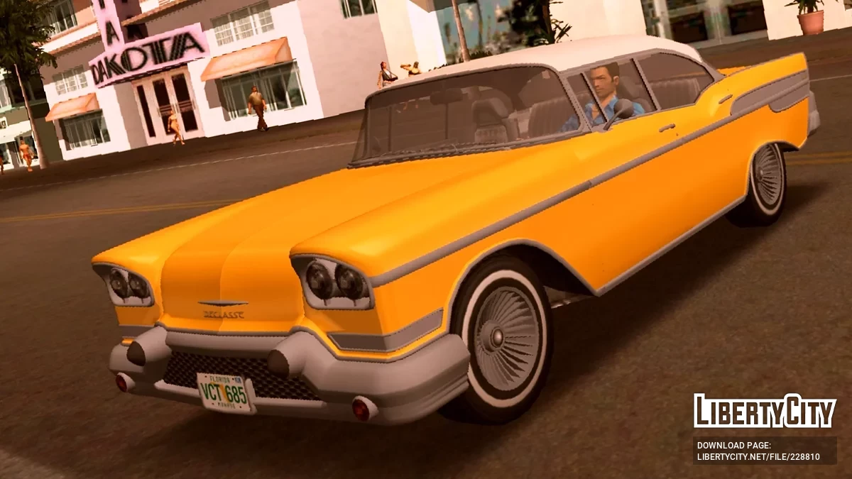 Пак атмосфери 80-х Reborn (2025) / GTA Vice City (iOS, Android)