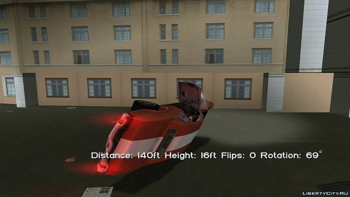 Improved Car Crash Physics Mod / GTA Vice City