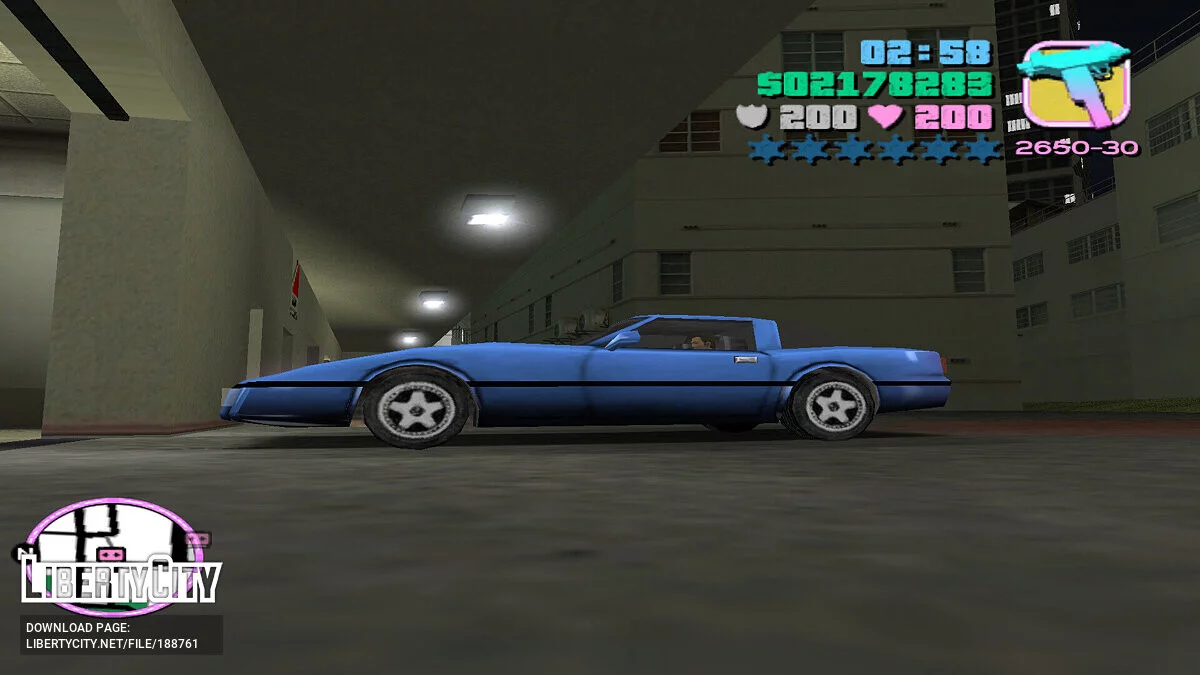 Виправлення та доопрацювання оригінальних автомобілів / GTA Vice City