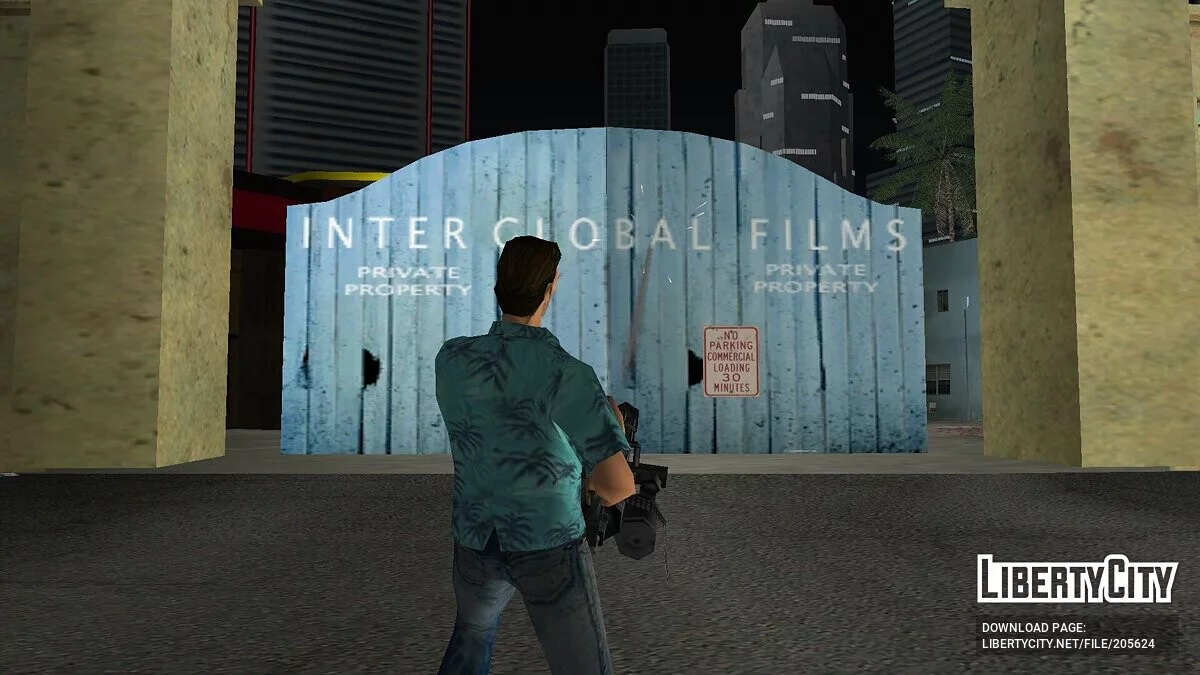 Easily remove road barriers, fences, gates / GTA Vice City