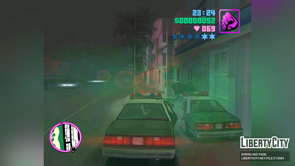 Таймцикл з модифікації Raccoon City Stories / GTA Vice City