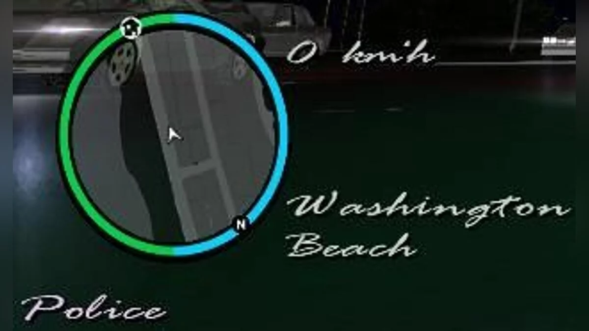 Радар у стилі GTA IV / GTA Vice City