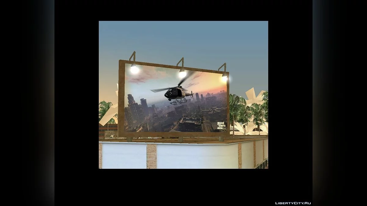New Billboards and Intro Screens in GTA V Style / GTA Vice City