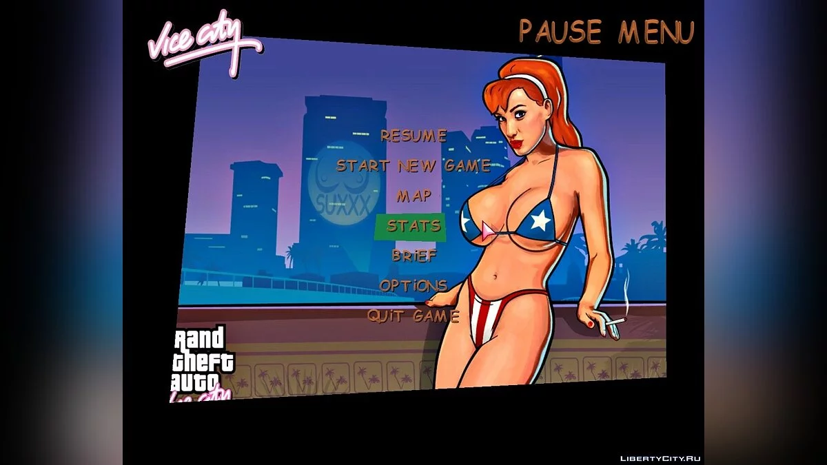 Pack d'interface et d'armes de GTA V / GTA Vice City