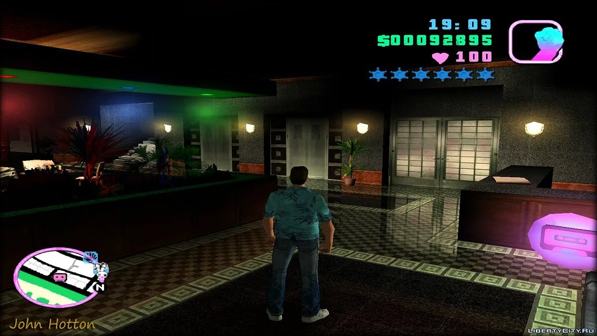 New Textures for Hotel Room V.3 / GTA Vice City