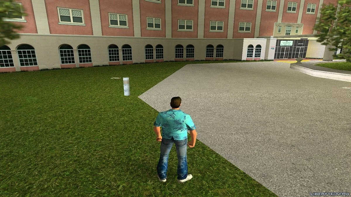 New Textures for Ocean View Hospital / GTA Vice City