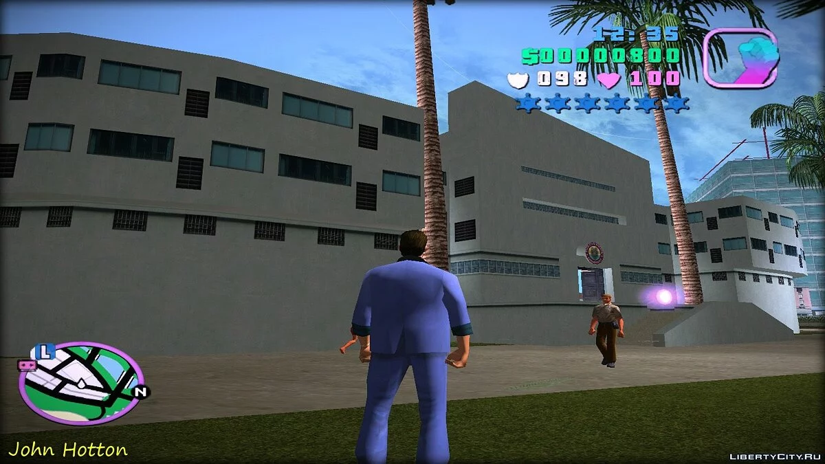 Нові текстури для поліцейського відділку / GTA Vice City
