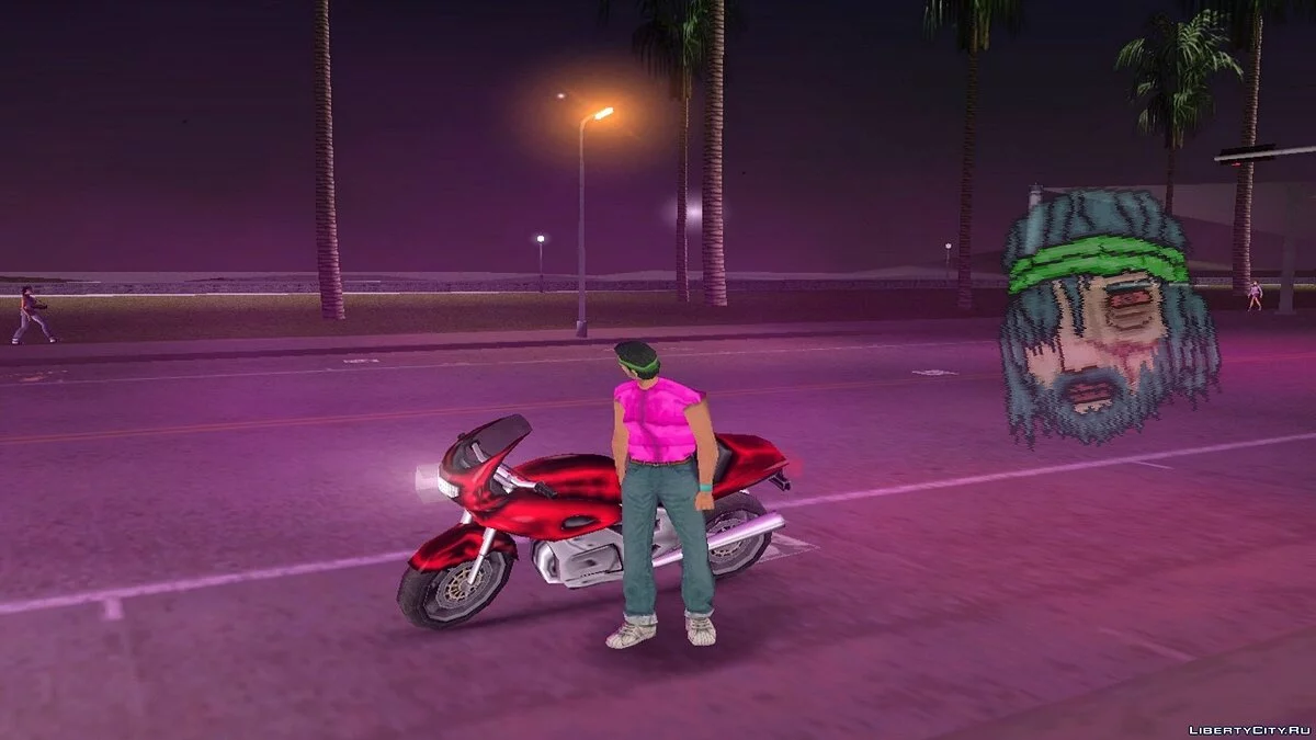 Biker Outfit from Hotline Miami / GTA Vice City