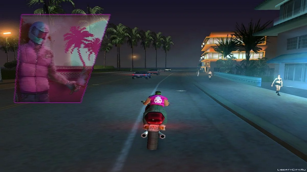 Biker Outfit from Hotline Miami / GTA Vice City