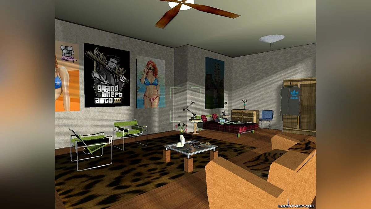 Chambre d'hôtel par Dima_Cj_Jonson / GTA Vice City