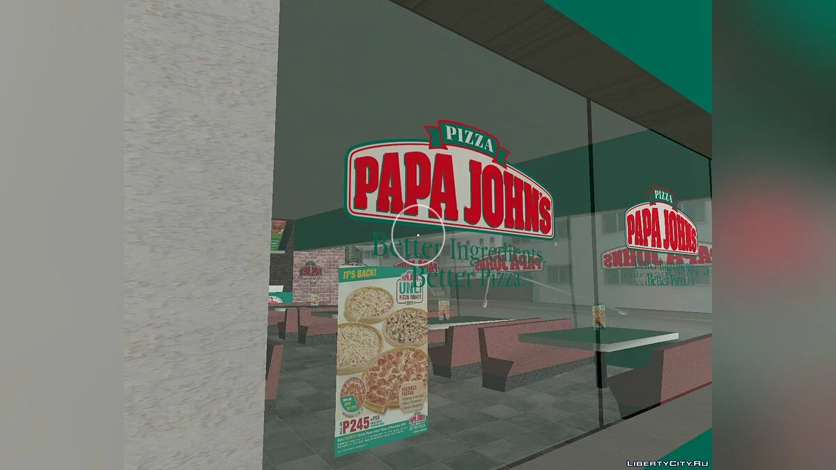Піцерія "Papa Johns" / GTA Vice City