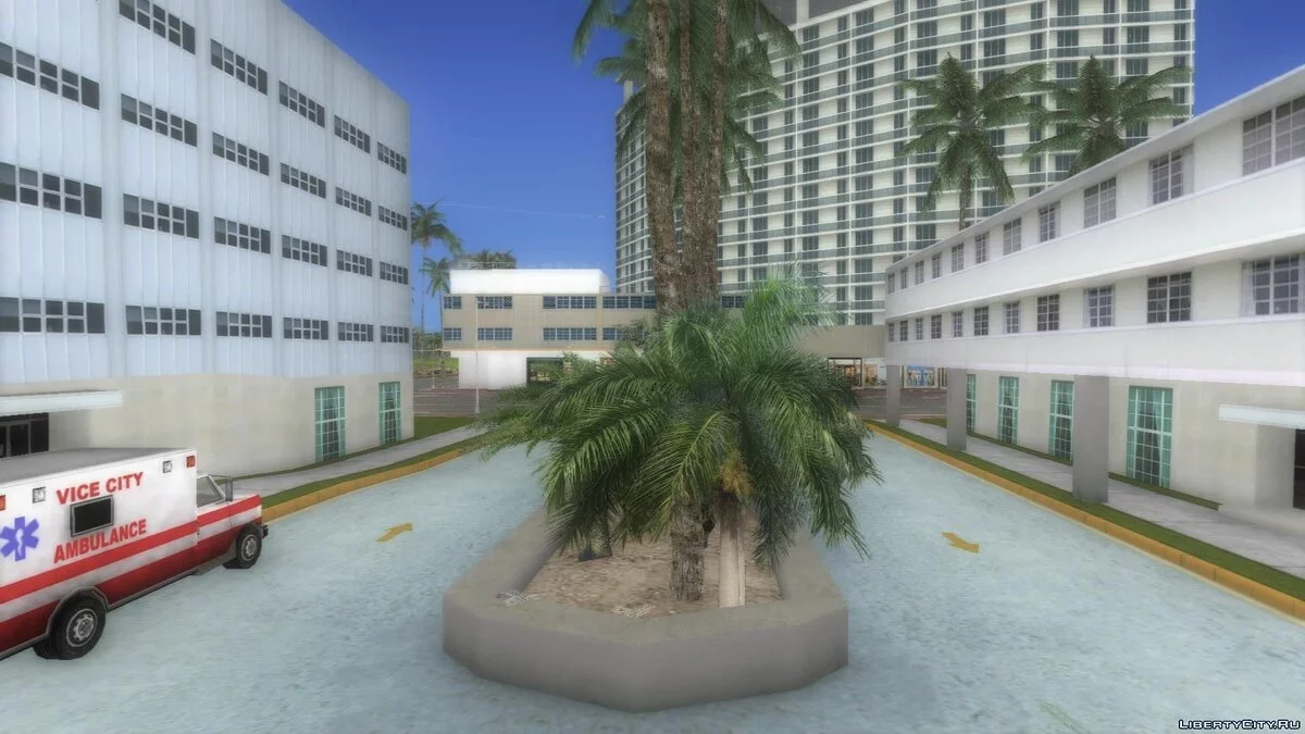 Пальми 80-х - Реалістичні пальми / GTA Vice City