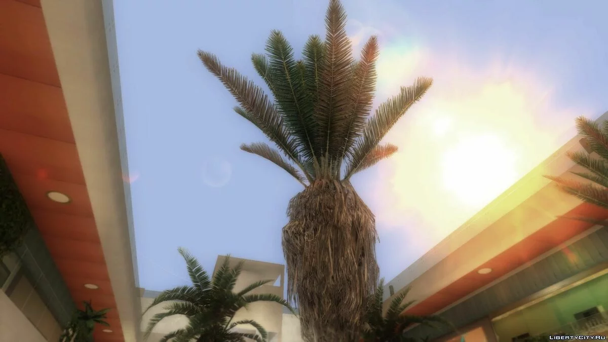 Пальми 80-х - Реалістичні пальми / GTA Vice City